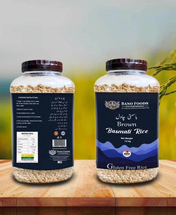 Bano Brown Basmati Rice - Image 2