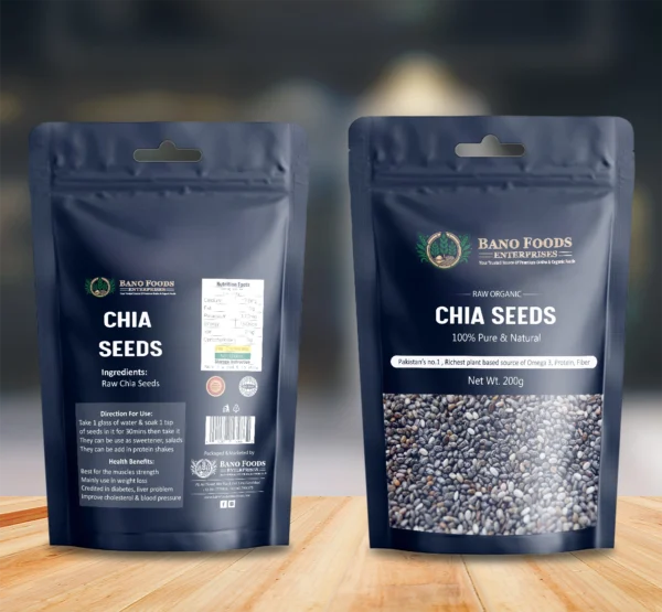 Bano Chia Seeds 200g - Image 3